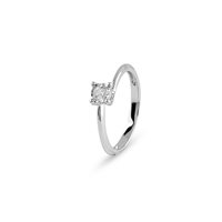 Anello Bliss Donna in Oro bianco Diamante 0.12 Ct 20106618 - 20106618